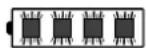 VIKING MA 443 C - Tre LED'er lyser rodt - 2