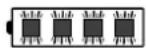 VIKING MA 443 C - Vier LED blinken rot - 1