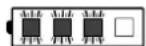 VIKING MA 443 C - Tre LED'er lyser rodt - 4