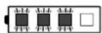 VIKING MA 443 C - Drei LED blinken rot - 1
