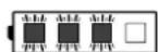 VIKING MA 443 C - Trois diodes clignotent en rouge - 1