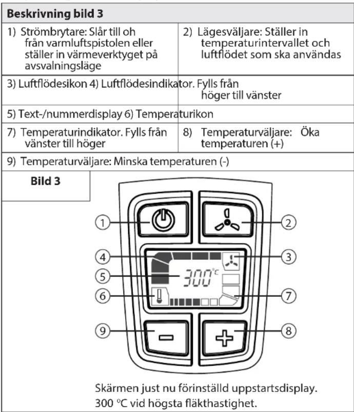 WAGNER Furno F750 - Temperaturguide LCD display (bild 3) - 1