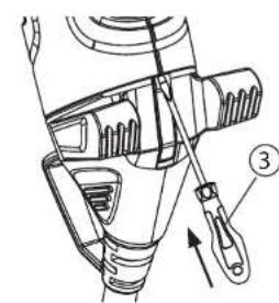 WAGNER Furno F750 - Colocacion y retirada del inserto de cable - 2
