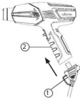 WAGNER Furno F500 - Applicazione e rimozione del cavo - 1