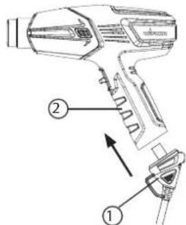 WAGNER Furno F500 - Anbringen und Entfernen des Kabelsatzes - 1