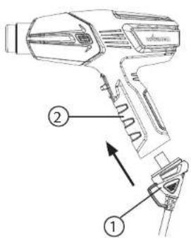 WAGNER Furno F700 - Montering og fjerning av ledningssettet - 1