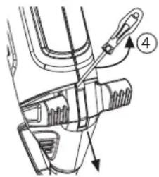 WAGNER Furno F300 - Colocacion y retirada del inserto de cable - 3
