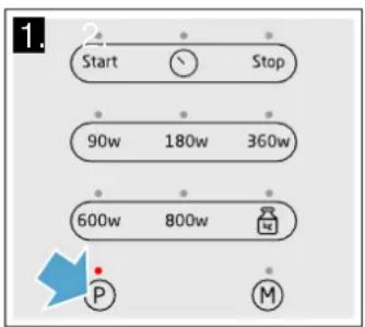 VIVA VP62G0160 - Programma instellen - 1
