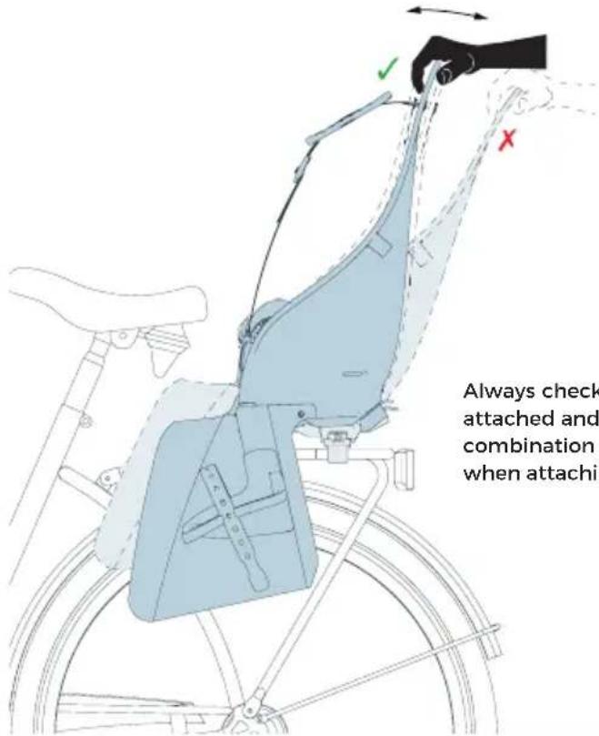 Urban Iki Rear - How to attach your Urban Iki Rear seat to your bicycle - 16