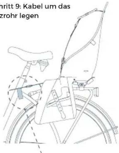 Urban Iki Rear - Montage des Urban Iki Rear seat auf Ihrem Fahrrad - 21