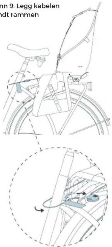 Urban Iki Rear - Slik festes Urban Iki bakmonert barnesetet til sykkelen din - 18