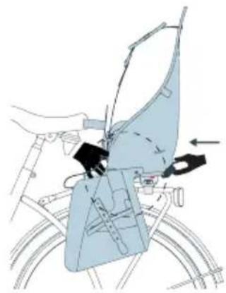 Urban Iki Rear - ¿como se instalala la silla Urban Iki Rear en la bicycliceta? - 10