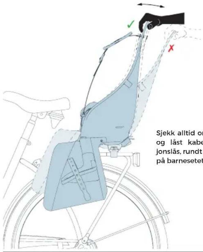 Urban Iki Rear - Slik festes Urban Iki bakmonert barnesetet til sykkelen din - 12
