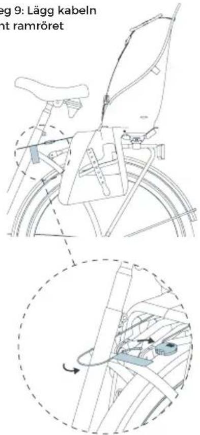 Urban Iki Rear - Hur man monterar Urban lki bakstolen pa cykeln - 20