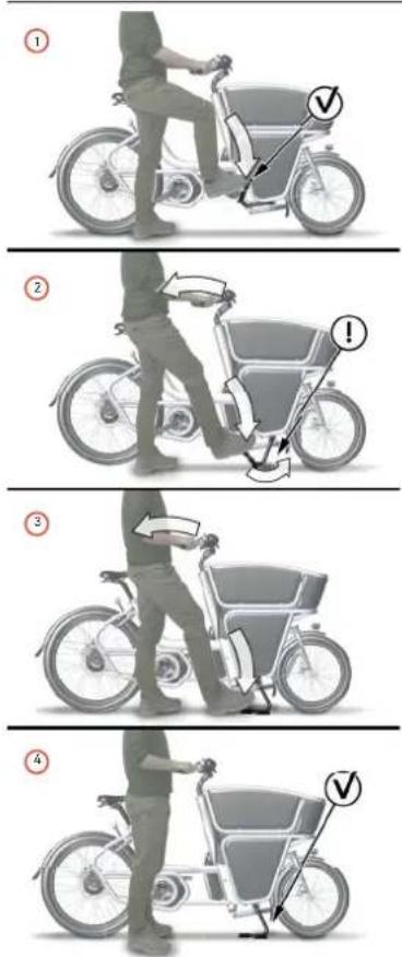 Urban Arrow Shorty - Parking the e-bike or going for a ride - 1