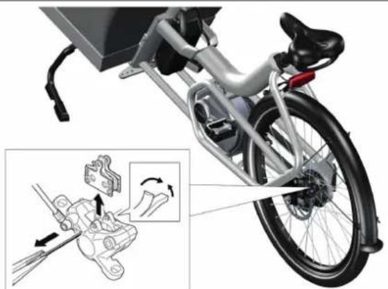 Urban Arrow Shorty - Einstellung der Schelbenbremse - 3