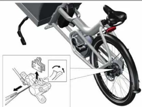 Urban Arrow Shorty - Disc brake adjustment - 3