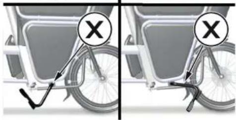 Urban Arrow Shorty - 5.7.1Incorrectpositionofthekickstand - 2