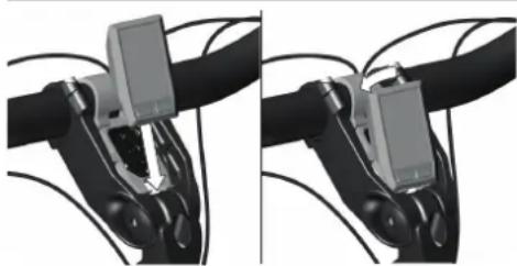 Urban Arrow Shorty - Inserting, removing, securing and charging the Kiox display - 1