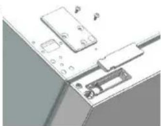 CANDY CMGN 6184S - REVERSING THE DOOR SWING Dissemble the Refrigerator Door - 4