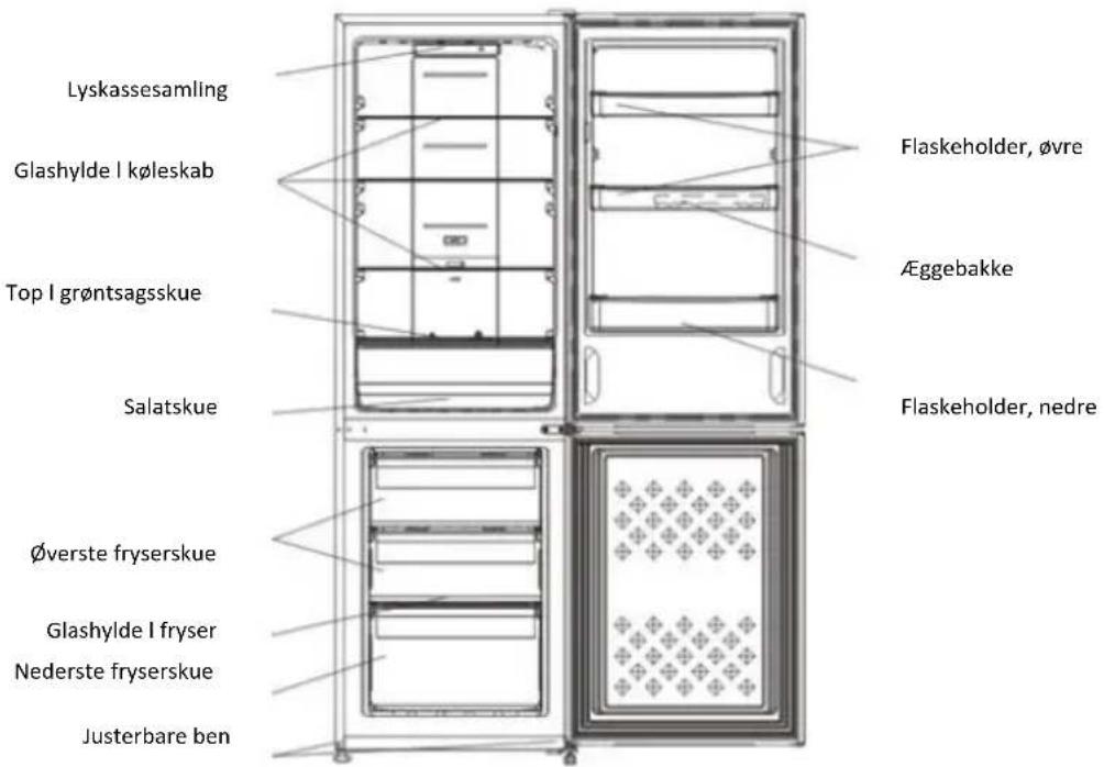 CANDY CMCN 5172 XWD - CANDY DOBBELT LÅGE - 1