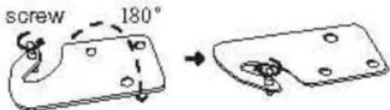 CANDY CMCN 5172 XWD - INVERTER O SENTIDO DE ABERTURA DA PORTA - 4