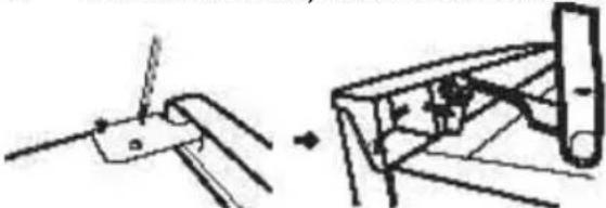 CANDY CMCN 5172 XWD - INVERSER L'OUVERTURE DE LA PORTE - 3