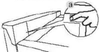 CANDY CMCN 5172 XWD - INVERSIONE DEL SENSO DI APERTURA DELLA PORTA FRIGO - 5