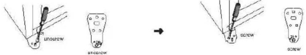 CANDY CMCN 5172 XWD - OVEN AVAUTUMISSUUNNAN VAIHTO - 9