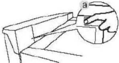 CANDY CMCN 5172 XWD - ODWRACANIE RUCHU SKRZYDŁA DRZWI - 5