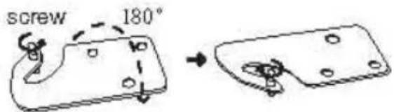 CANDY CMCN 5172 XWD - INVERSAREA SENSULUI DE DESCHIDERE A UŞII - 5