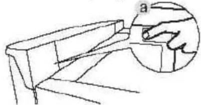 CANDY CMCN 5172 XWD - REVERSING THE DOOR SWING - 5