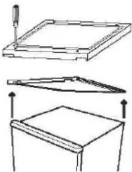 CANDY CMCN 5172 XWD - INVERTER O SENTIDO DE ABERTURA DA PORTA - 1