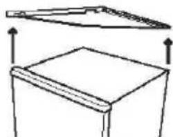 CANDY CMCN 5172 XWD - DE OPENINGSRICHTING VAN DE DEUR OMKEREN - 3