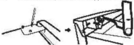 CANDY CMCN 5172 XWD - INVERSIONE DEL SENSO DI APERTURA DELLA PORTA FRIGO - 3