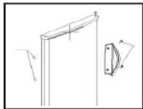 CANDY CMCN 5172 XWD - INVERSER L'OUVERTURE DE LA PORTE - 13