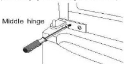 CANDY CMCN 5172 XWD - TÜRANSCHLAG ÄNDERN - 11