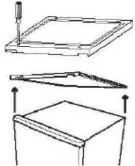 CANDY CMCN 5172 XWD - VÄNDA PÅ DÖRRENS ÖPPNINGSRIKTNING - 1