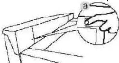 CANDY CMCN 5172 XWD - INVERSER L'OUVERTURE DE LA PORTE - 5
