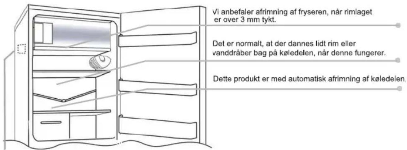 CANDY CCTOS 544XH - AFRIMNING og NEDFRYSNING - 1