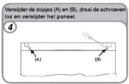 CANDY CCTOS 544XH - HET WIJZIGEN VAN DE MANIER WAAROP DE DEUREN OPENEN - 5