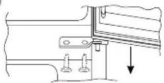 CANDY CCTOS 544XH - REVERSING THE OPENING OF THE DOORS - 4