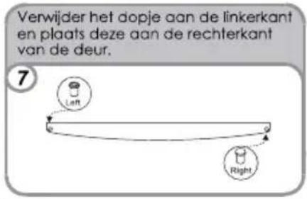 CANDY CCTOS 544XH - HET WIJZIGEN VAN DE MANIER WAAROP DE DEUREN OPENEN - 8