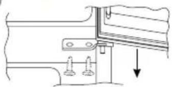 CANDY CCTOS 544XH - INVERSIONE DEL SENSO DIAPERTURA DELLE PORTE - 4