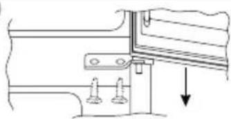 CANDY CCTOS 544XH - INVER TIREL SENTIDO DE APERTURA DE LAS PUERTAS - 4