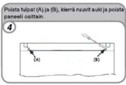 CANDY CCTOS 544XH - OVIENT KATISYYDEN VAHTAMINEN - 4