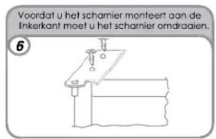 CANDY CCTOS 544XH - HET WIJZIGEN VAN DE MANIER WAAROP DE DEUREN OPENEN - 7