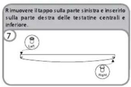 CANDY CCTOS 544XH - INVERSIONE DEL SENSO DIAPERTURA DELLE PORTE - 8