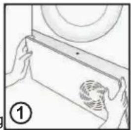CANDY GVS H8A2TCES - To Clean the Condenser Filter - 1