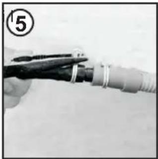 CANDY GVS H8A2TCES - KIT ACCESSORIO TUBO FLESSIBILE DI SCARICO: ISTRUZIONI PER IL MONTAGGIO - 3